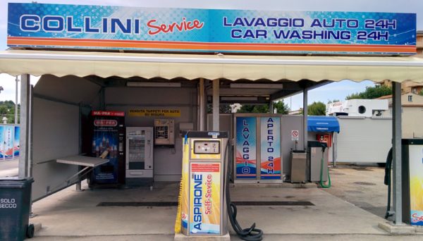 Lavaggio auto 24h / Car washing 24h