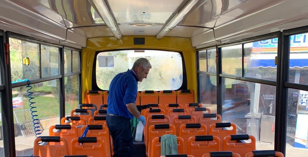 Sanificazione Pulmini